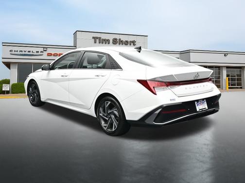 Serenity White 2024 Hyundai ELANTRA Limited