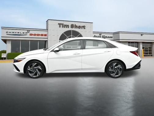 Serenity White 2024 Hyundai ELANTRA Limited