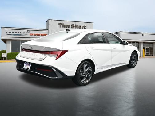 Serenity White 2024 Hyundai ELANTRA Limited