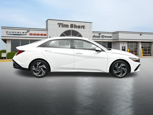 Serenity White 2024 Hyundai ELANTRA Limited