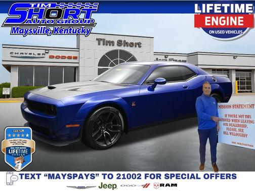 Indigo Blue 2020 Dodge Challenger R/T Scat Pack Widebody