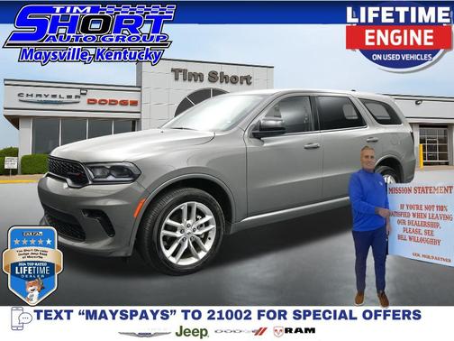 Destroyer Gray Clearcoat 2026 Dodge Durango GT