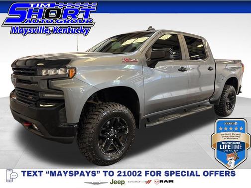 Satin Steel Metallic 2020 Chevrolet Silverado 1500 LT Trail Boss