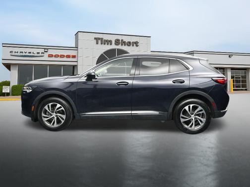 Dark Moon Blue Metallic 2021 Buick Envision AWD Essence