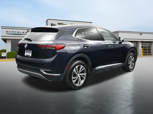 Dark Moon Blue Metallic 2021 Buick Envision AWD Essence