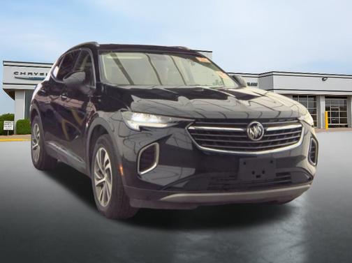 Dark Moon Blue Metallic 2021 Buick Envision AWD Essence