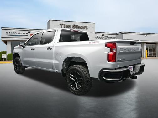 Silver Ice Metallic 2021 Chevrolet Silverado 1500 Custom Trail Boss