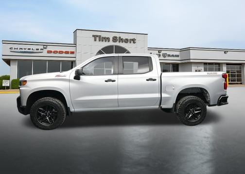 Silver Ice Metallic 2021 Chevrolet Silverado 1500 Custom Trail Boss