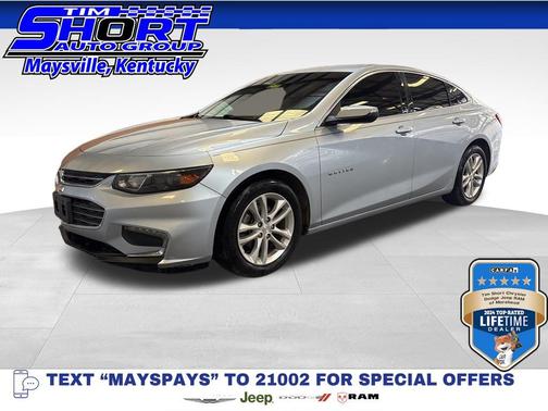Arctic Blue Metallic 2017 Chevrolet Malibu 1LT