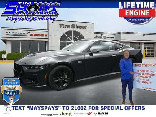Dark Matter Gray Metallic 2024 Ford Mustang GT