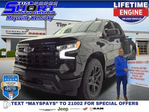 Black 2024 Chevrolet Silverado 1500 RST