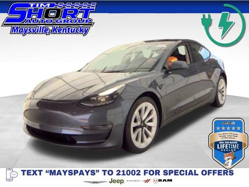 Deep Blue Metallic 2023 Tesla Model 3 Long Range