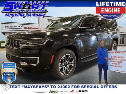 Diamond Black Crystal Pearlcoat 2024 Jeep Wagoneer L Series II 4x4