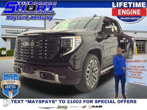 Onyx Black 2025 GMC Sierra 1500 Denali Ultimate