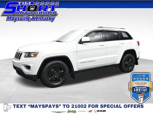 Bright White Clearcoat 2014 Jeep Grand Cherokee Laredo