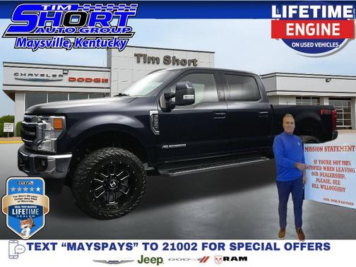 Antimatter Blue Metallic 2021 Ford F-250 Lariat