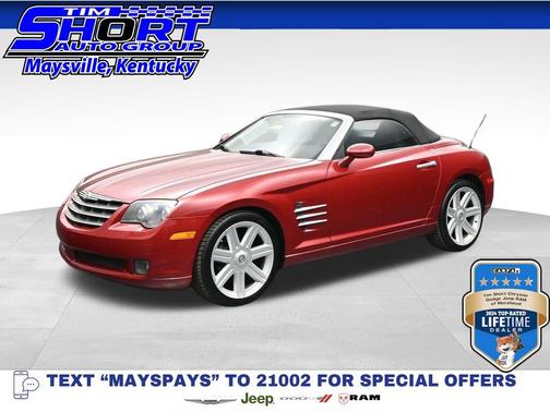 Blaze Red Crystal Pearl 2005 Chrysler Crossfire Base