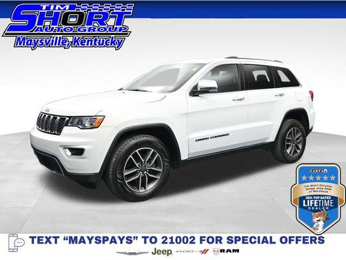Bright White Clearcoat 2019 Jeep Grand Cherokee Limited