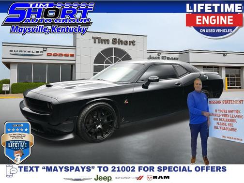 Pitch Black Clearcoat 2023 Dodge Challenger R/T Scat Pack