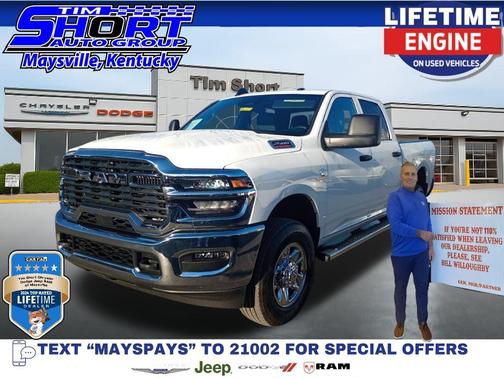 2025 RAM 2500 Tradesman Crew Cab 4x4 6'4' Box