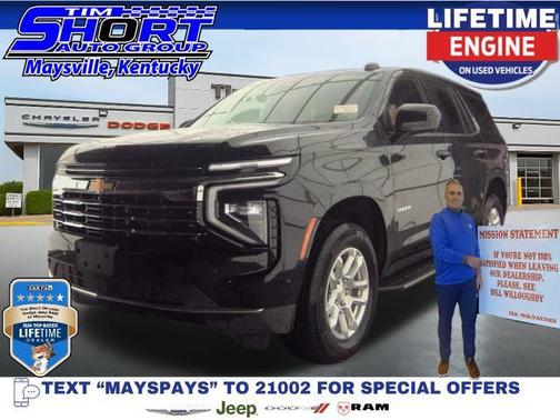 Black 2025 Chevrolet Tahoe LT