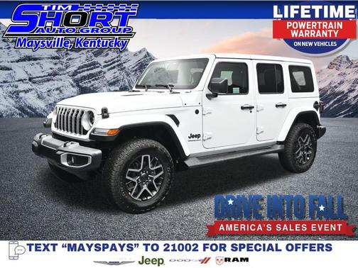 Bright White Clearcoat 2027 Jeep Wrangler Sahara