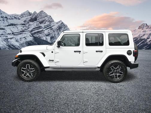 Bright White Clearcoat 2027 Jeep Wrangler Sahara