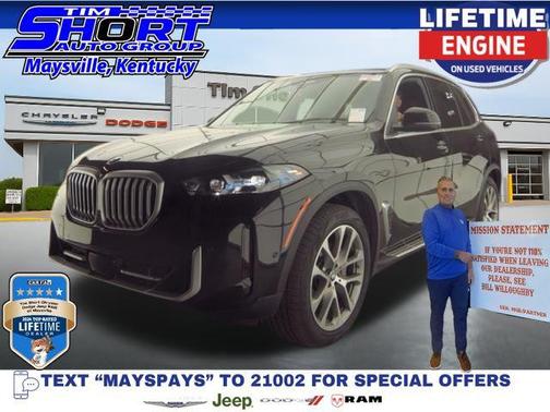 Black Sapphire Metallic 2026 BMW X5 sDrive40i