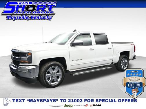 Summit White 2017 Chevrolet Silverado 1500 1LT
