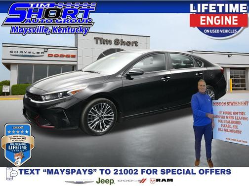 Aurora Black 2024 Kia Forte GT-Line