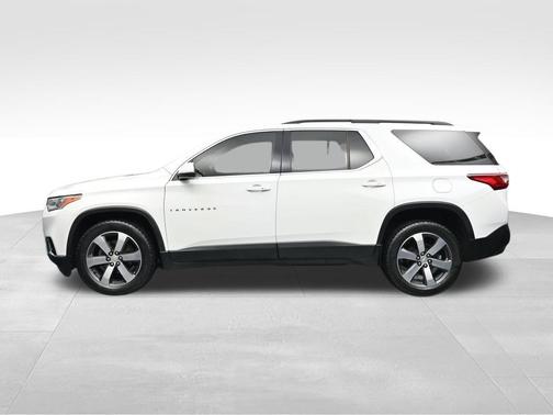 Summit White 2021 Chevrolet Traverse LT Leather