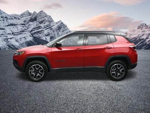 Red Hot Pearlcoat 2026 Jeep Compass Trailhawk