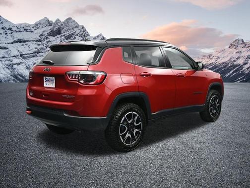 Red Hot Pearlcoat 2026 Jeep Compass Trailhawk