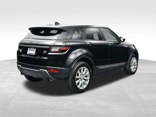 Black 2018 Land Rover Range Rover Evoque SE