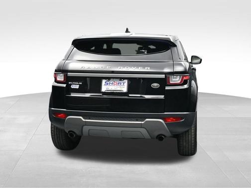 Black 2018 Land Rover Range Rover Evoque SE