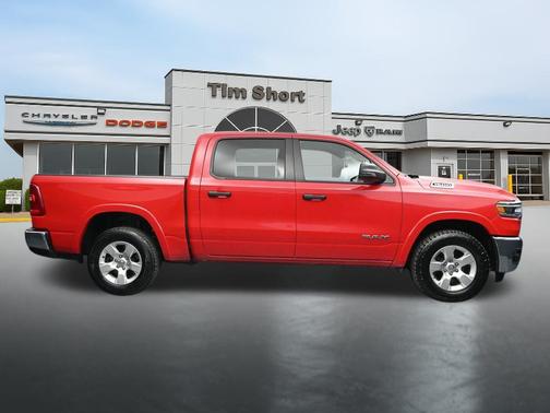 Flame Red Clearcoat 2025 RAM 1500 Big Horn/Lone Star