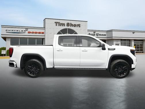 Summit White 2025 GMC Sierra 1500 Elevation