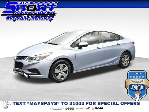 Arctic Blue Metallic 2017 Chevrolet Cruze LS