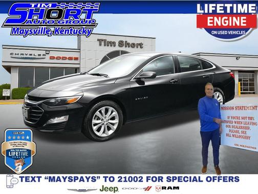 Mosaic Black Metallic 2024 Chevrolet Malibu FWD 1LT