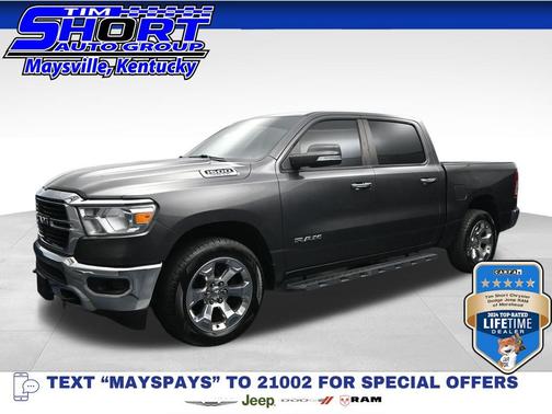 Granite Crystal Metallic Clearcoat 2019 RAM 1500 Big Horn