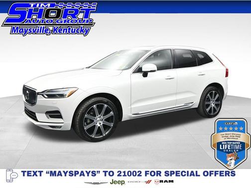 Crystal White Metallic 2020 Volvo XC60 T5 Inscription