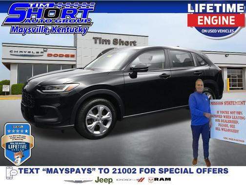 Crystal Black Pearl 2025 Honda HR-V LX