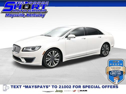 White Platinum Metallic Tri-Coat 2019 Lincoln MKZ Reserve II