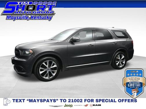 Brilliant Black Crystal Pearlcoat 2014 Dodge Durango R/T