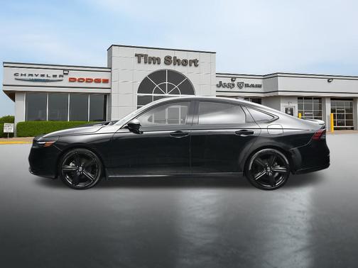 Black 2025 Honda Accord Hybrid Sport-L