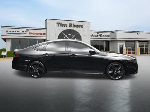 Black 2025 Honda Accord Hybrid Sport-L