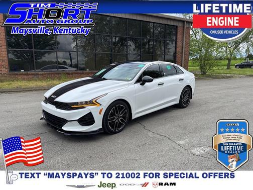 Glacial White Pearl 2023 Kia K5 GT