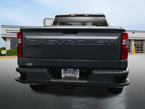 Satin Steel Metallic 2021 Chevrolet Silverado 1500 Custom