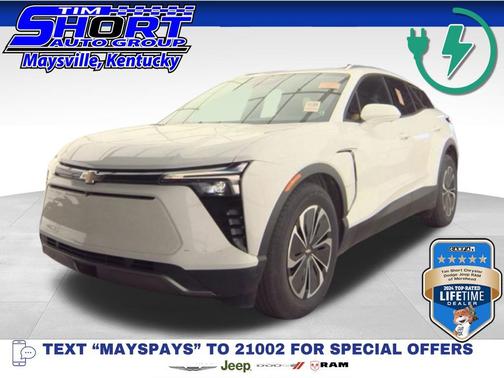 Summit White 2024 Chevrolet Blazer EV eAWD LT