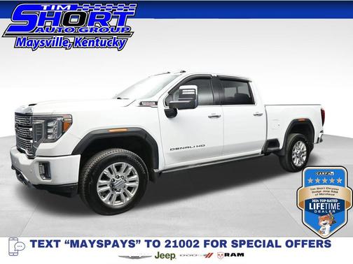 Summit White 2023 GMC Sierra 2500 Denali
